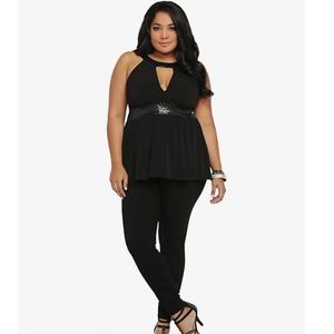 Torrid sequin halter top plus size 5x women